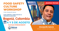 Taller Food Safety Culture Bogotá Colombia